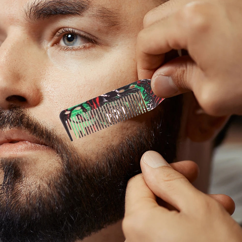 double side beard comb